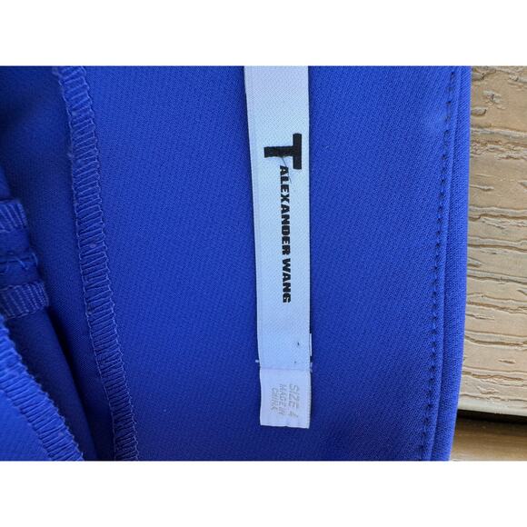 Alexander Wang Blue Fitted Mini Skirt - Picture 7 of 8